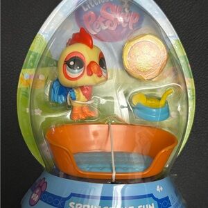 Littlest Pet Shop ROOSTER Easter Spring Time Fun Collectible Figure NEW